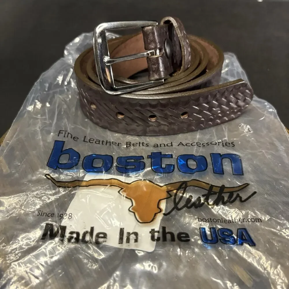 Boston Leather Off Duty Belt Size 46